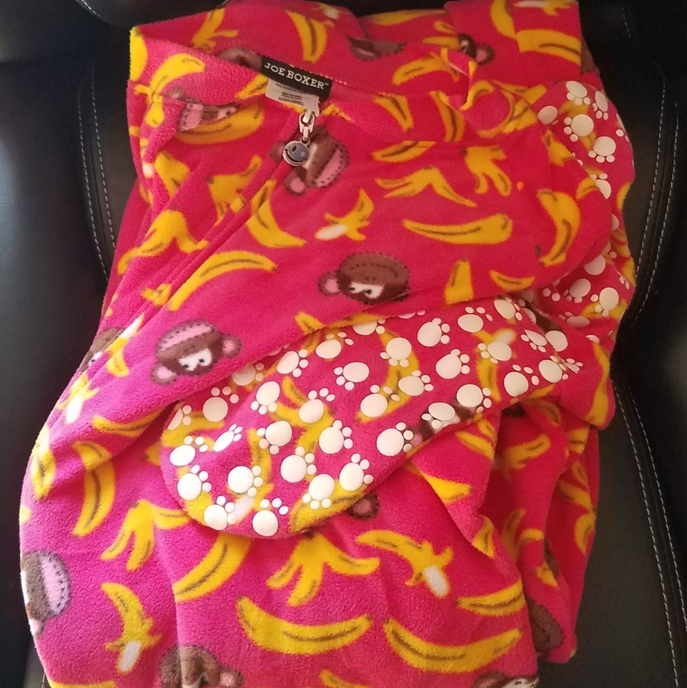Joe Boxer Womens Footie Pajamas XL